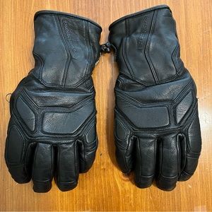Black Diamond Kingpin Gore-tex Leather Gloves. M